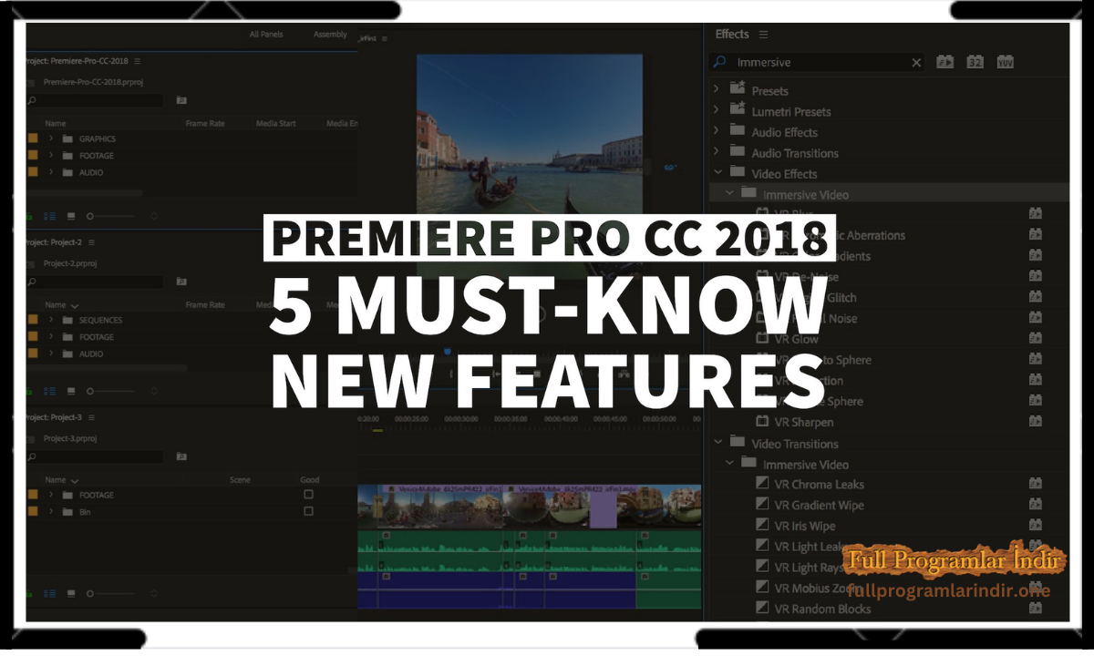 Adobe Premiere Pro CC 2018 Effects Free Download